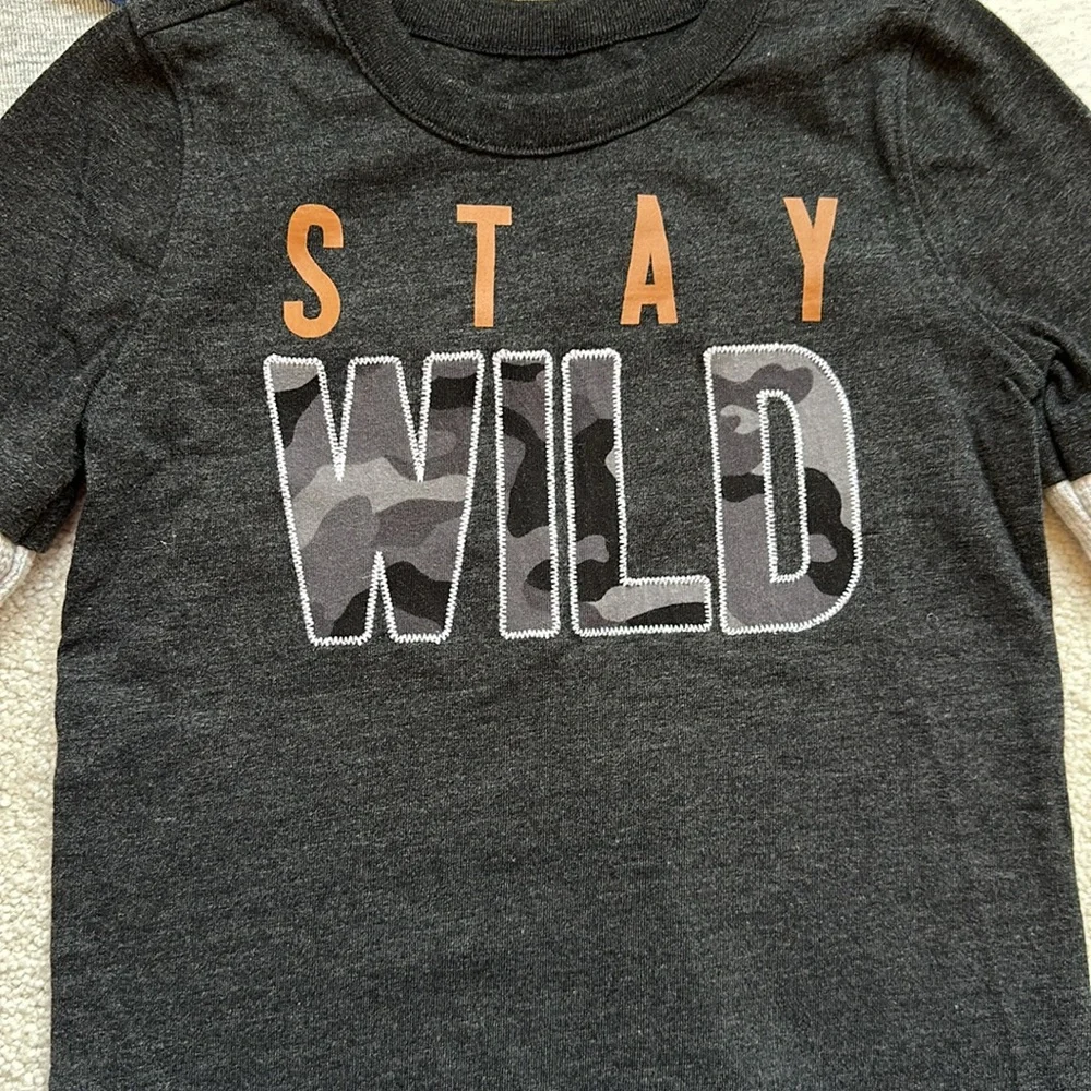Boys’ 2T Long Sleeve Shirts - set of 3